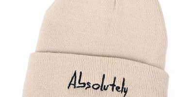 16 Embroidery Knitting mens Beanie (4)